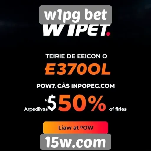 Promoções atraentes no site w1pg bet