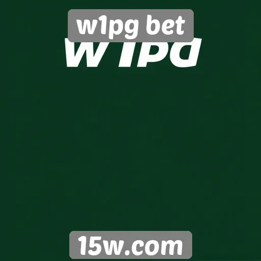 Design e usabilidade do site w1pg bet