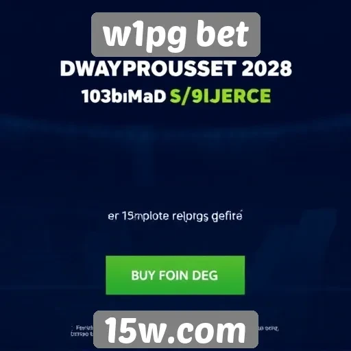 Promoções em destaque no w1pg bet