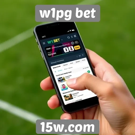 Funcionalidade do aplicativo móvel do w1pg bet