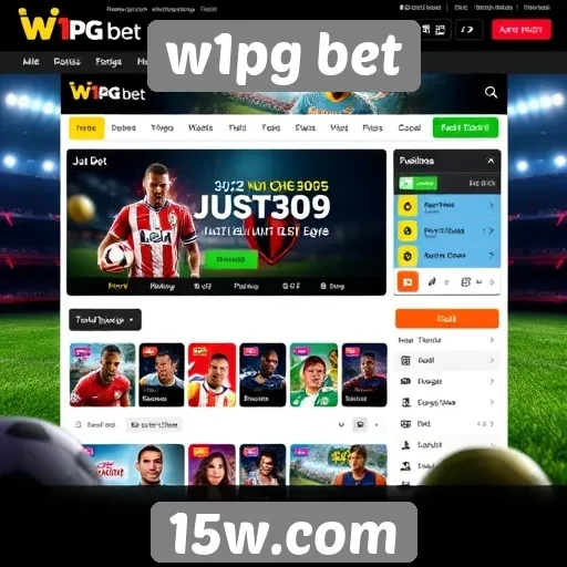 Interface do usuário do w1pg bet é intuitiva