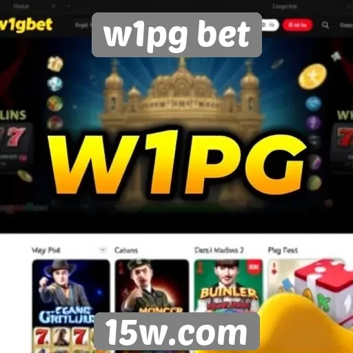 w1pg bet oferece diversidade em jogos de cassino